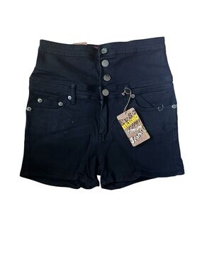 ⚡️ Neeso Jeans Black High-Rise Denim Shorts